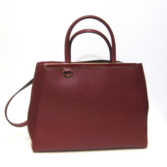 Fendi Bag NWT Scarlet Calfskin Leather Medium Bag - Picture 4 of 8